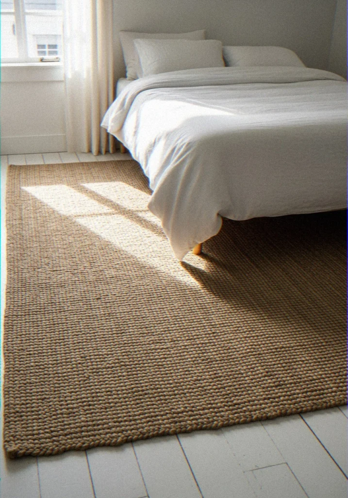 Jute Rug Under