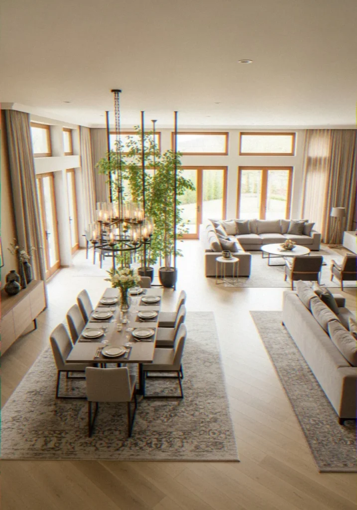 Large Living Room Dining R