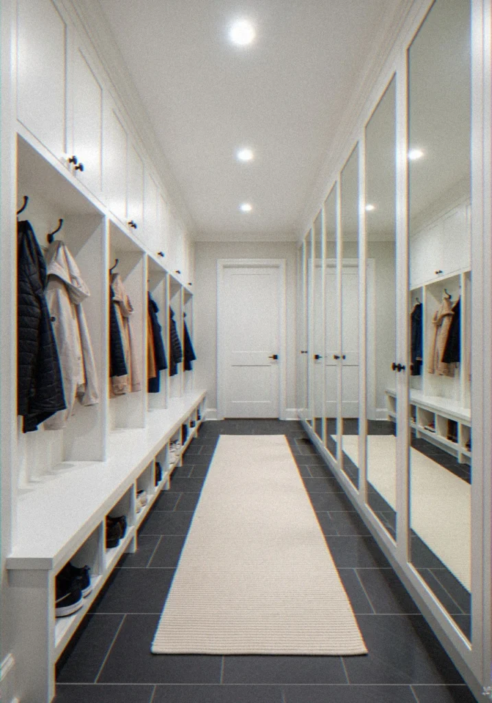 Long Narrow Mudroom Ideas