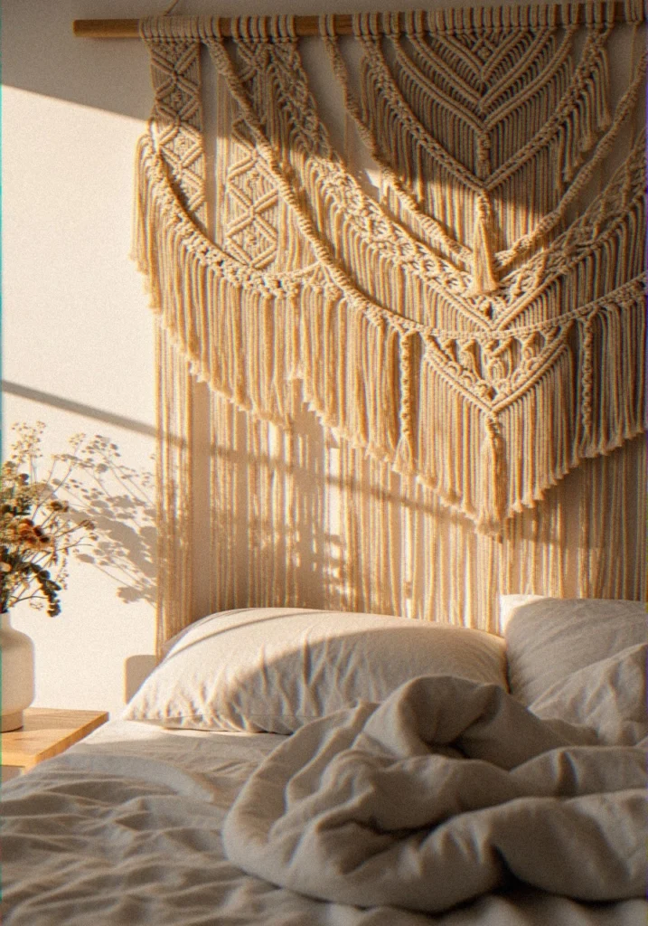 Macramé Headboar