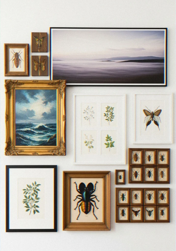 Mix Art Sizes and Styles