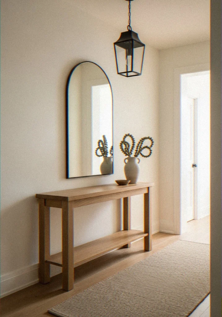Modern Rustic Hallway Id