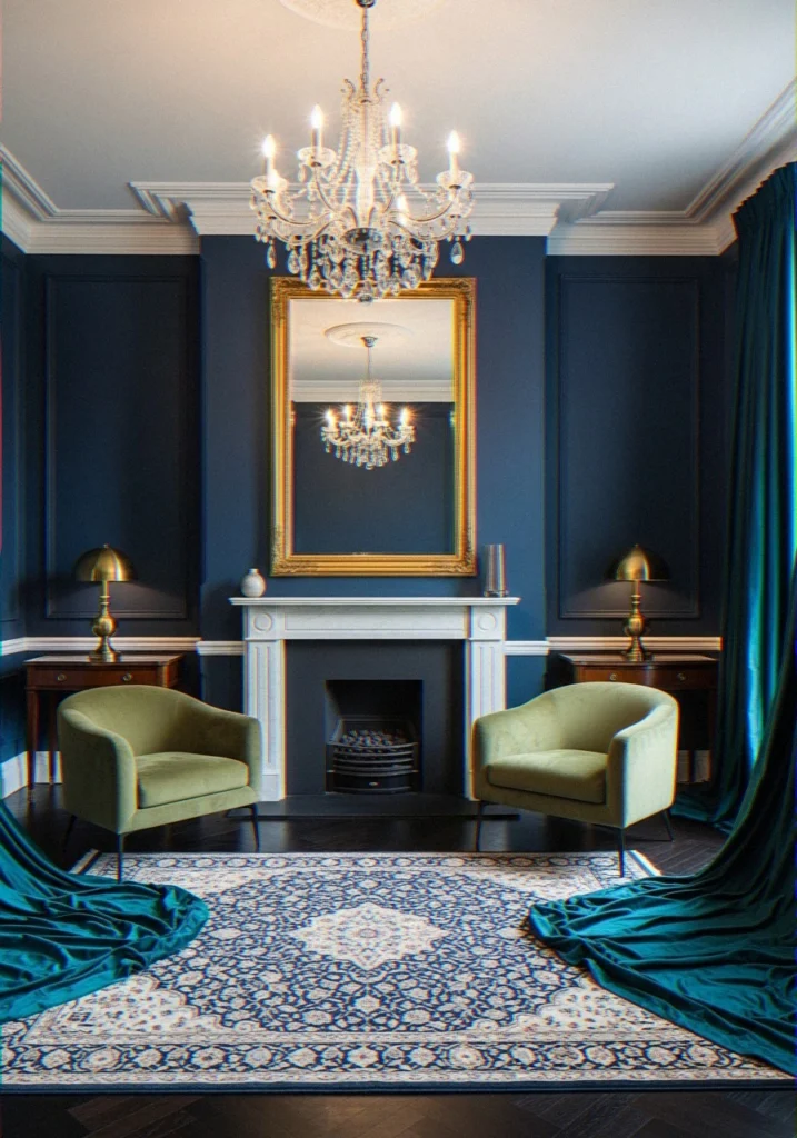 Modern Victorian Living Room