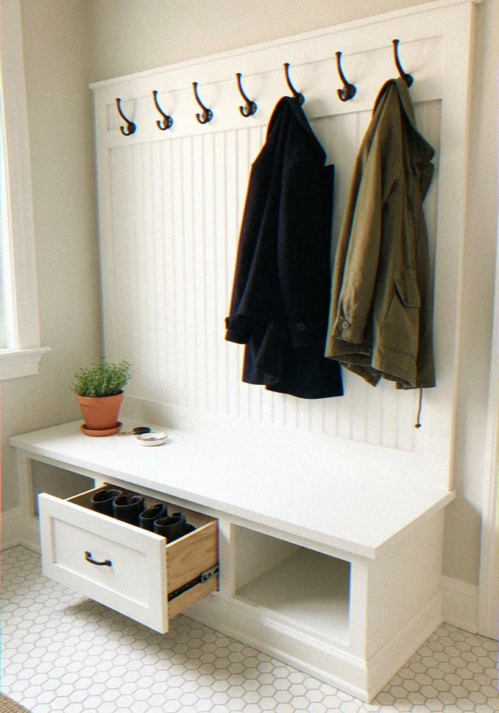 Mudroom Bench and Coa