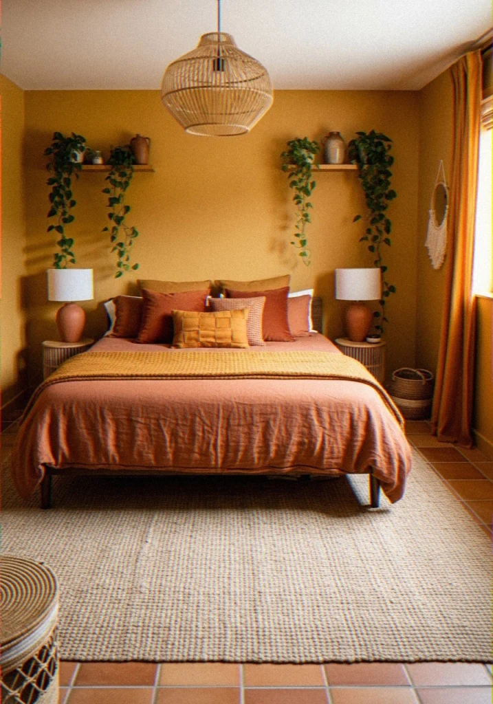 Mustard and Terracotta Palette