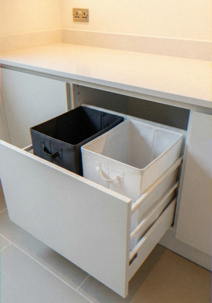 Pull-Out Laundry Sorter Draw