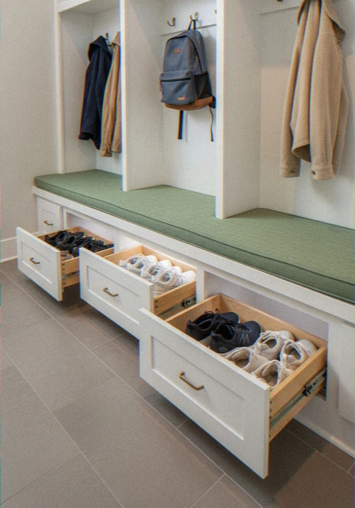 Pull-Out Shoe Drawers