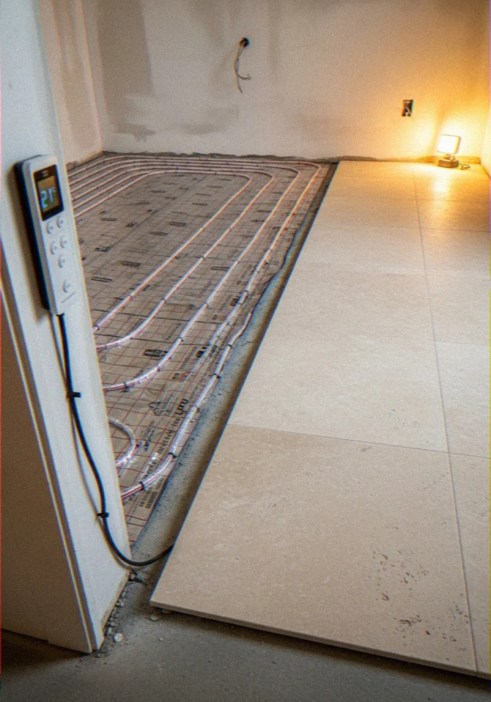 Radiant Heated Floor (