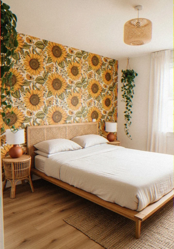 Sunflower Yellow Wallpaper