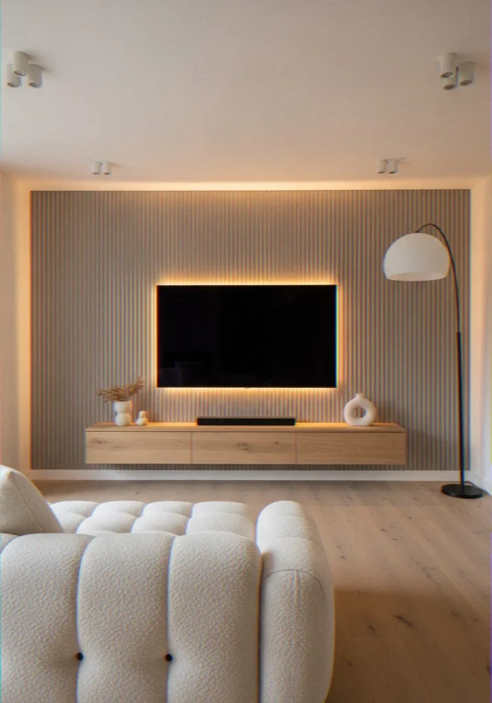 TV Wall Design: Lat