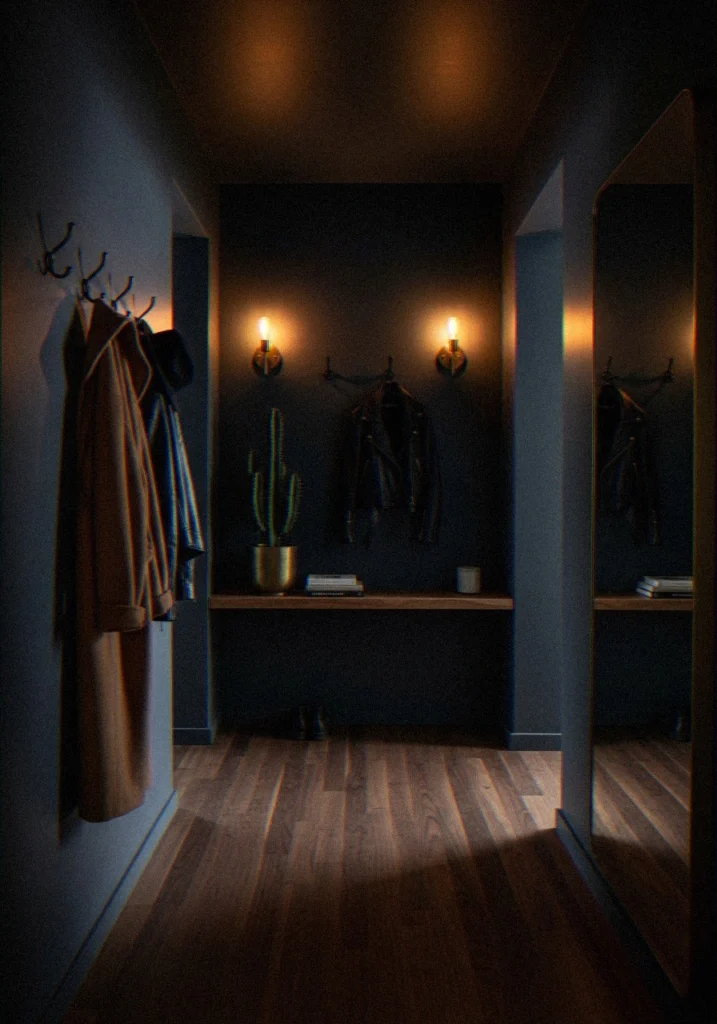  The Bold Dark Entryway