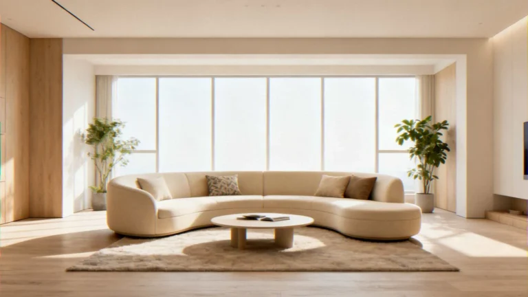 The Ultimate Guide: How to Style a Curved Sofa in a Rectangular Living Room