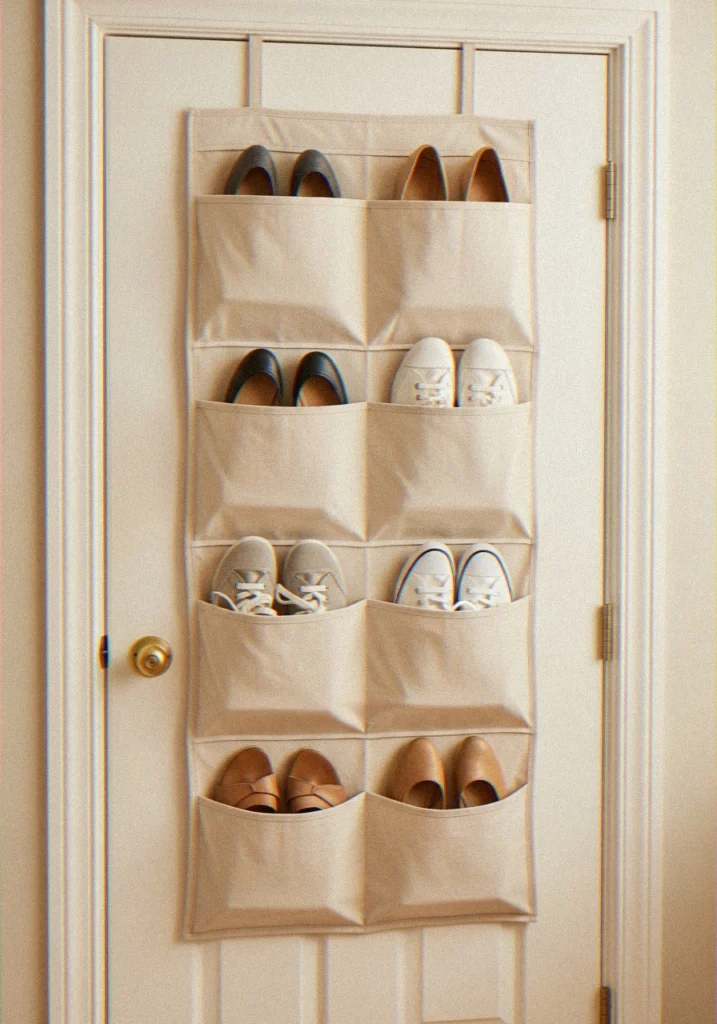 Tiered Shoe Shelves