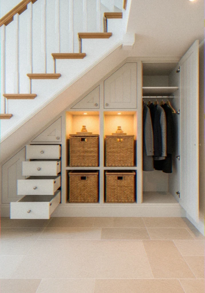  Under-Stair Storage"