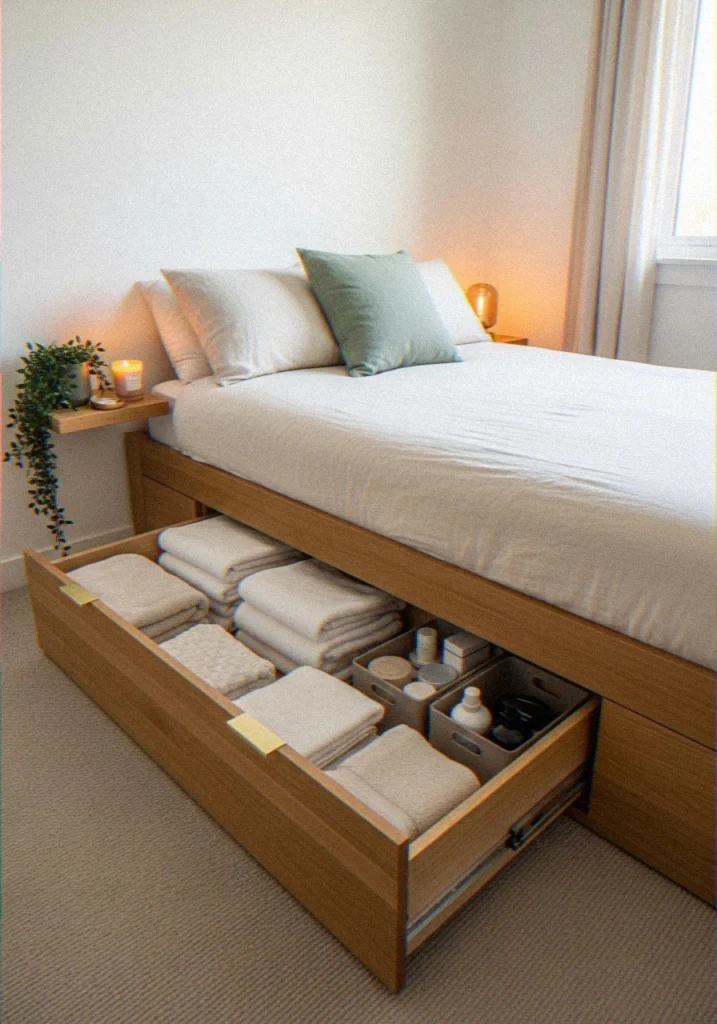 Use Under-Bed Storage 