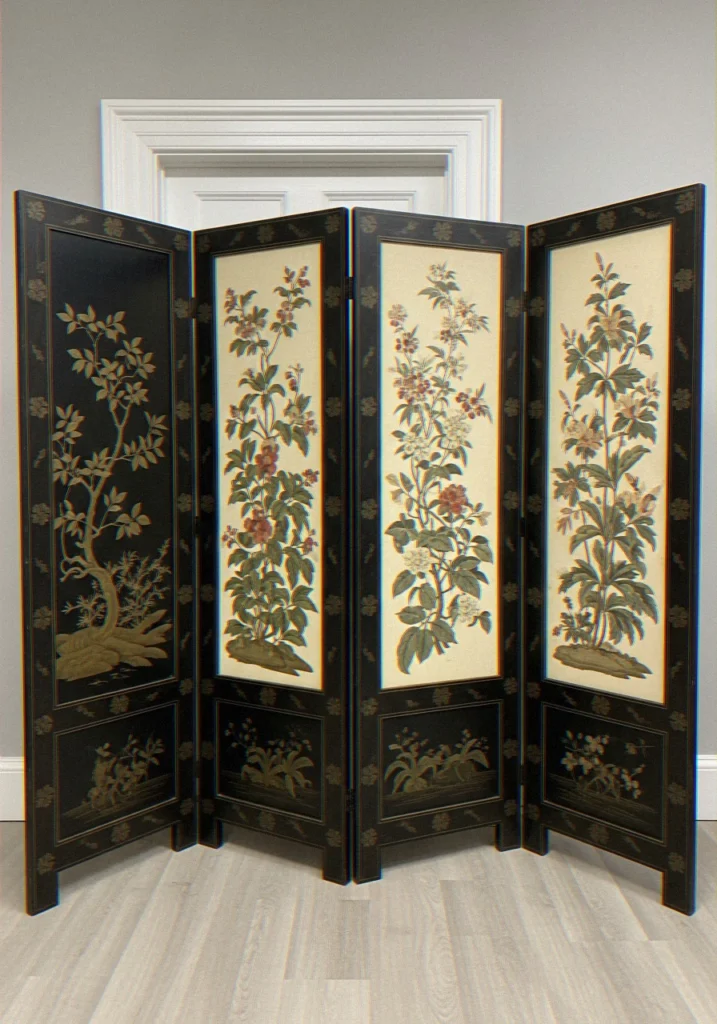 Use a Folding Screen as a Room Divider