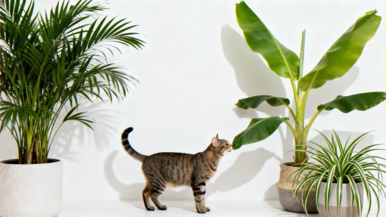 What Are the Best Non-Toxic Large Houseplants for Cats That Also Clean the Air?