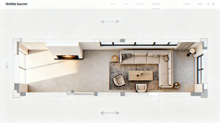 What Is the Best Layout for a Narrow Living Room With a Fireplace on the Long Wall?