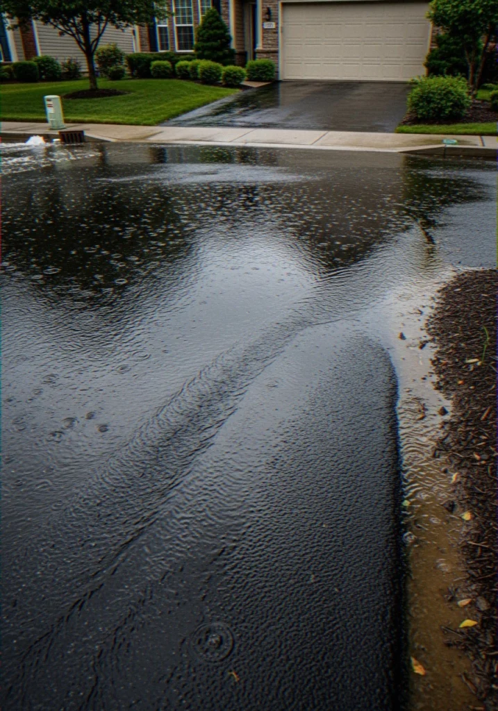 Why Does Your Driveway Floo