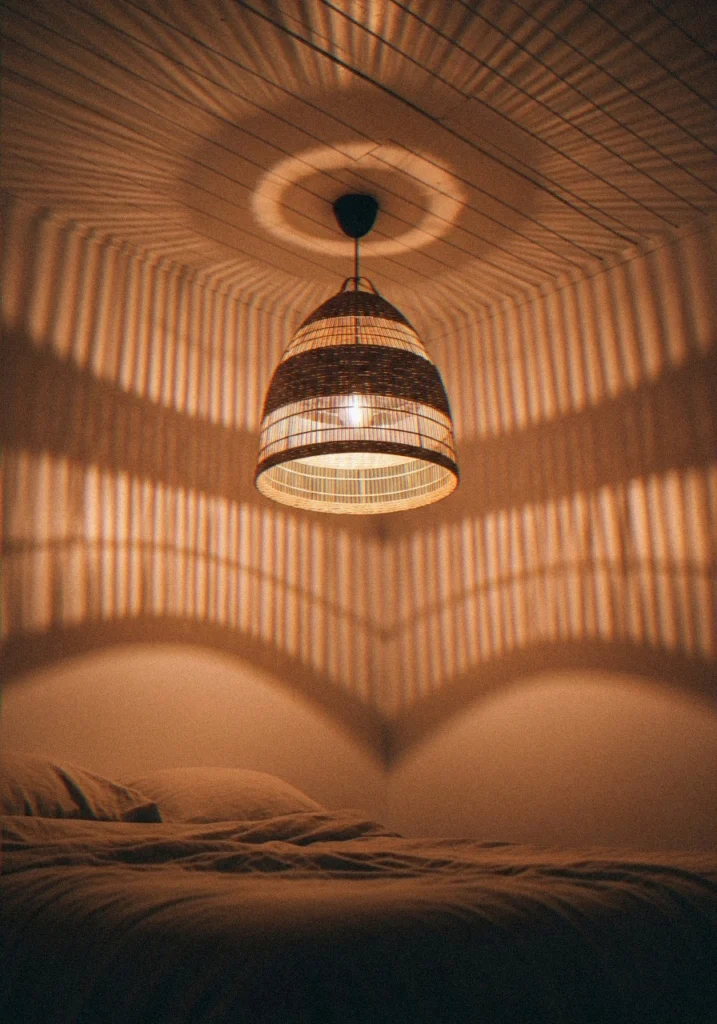Wicker Pendant Light