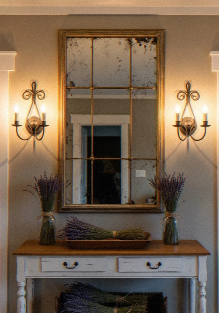 Wrought Iron Wall Sc