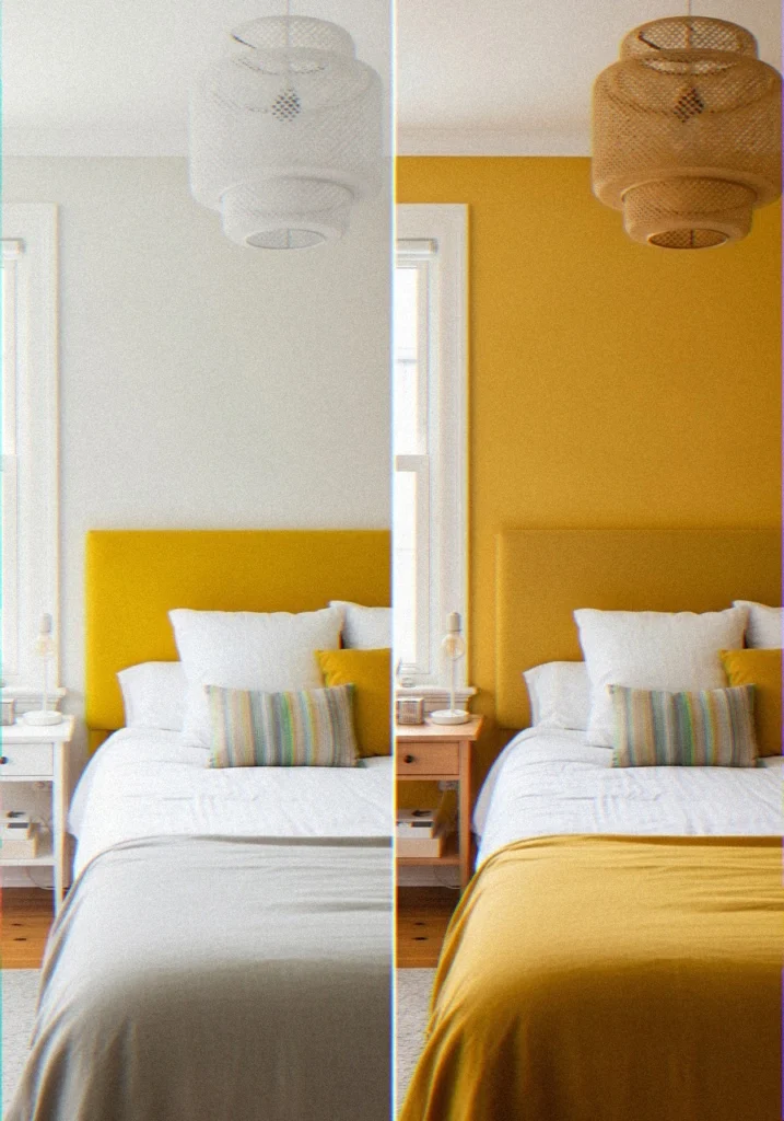 Yellow Bedroom Walls
