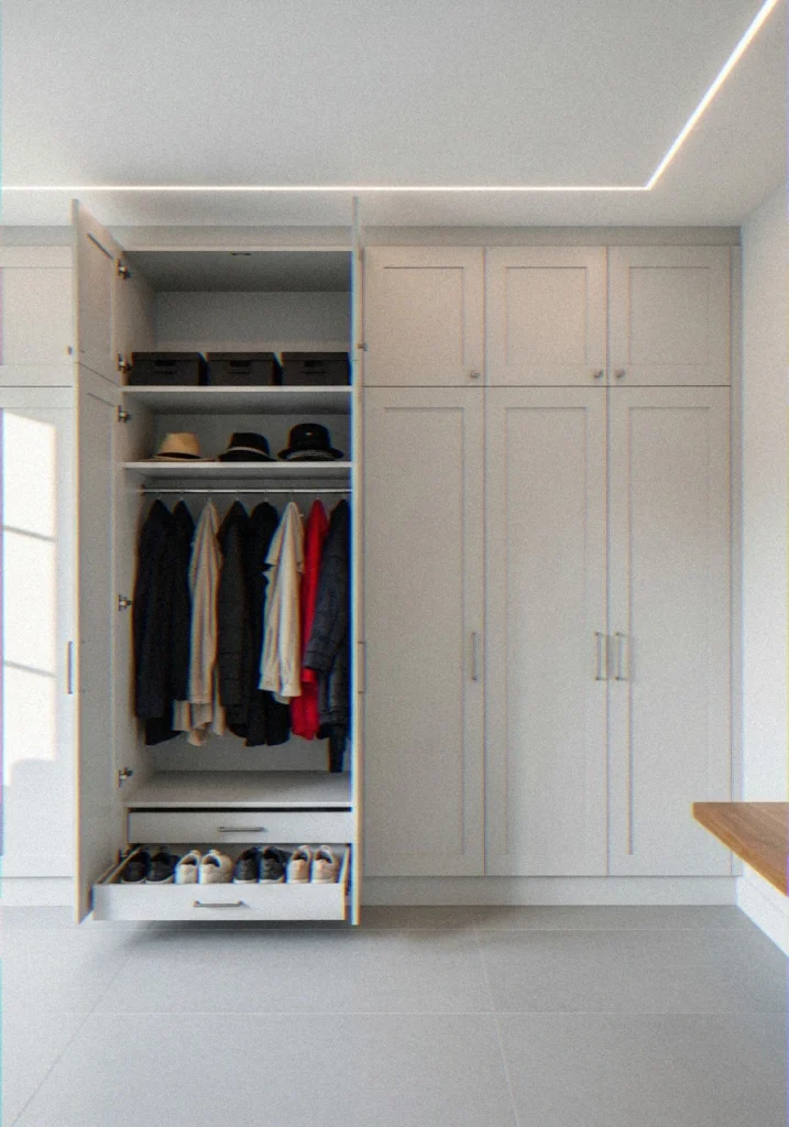 uilt-In Wardrobe Cabin