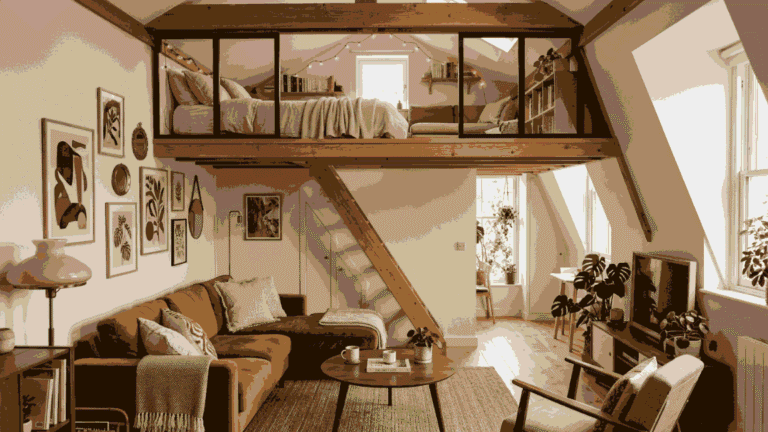 24 Stunning Small Loft Living Room Ideas