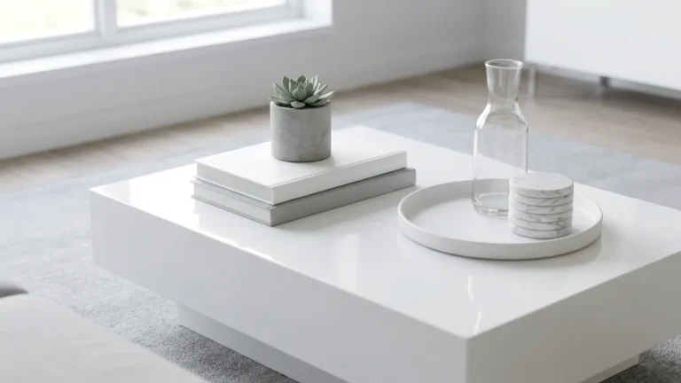 28 White Coffee Table Decor