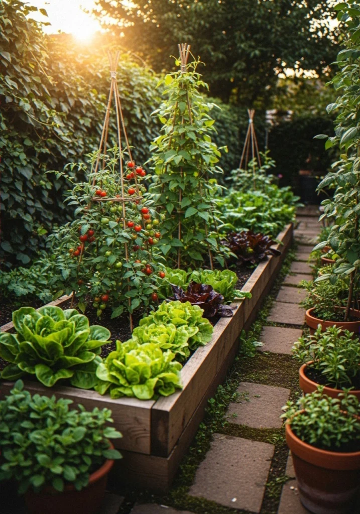 33 Small Garden Ideas Vegeta