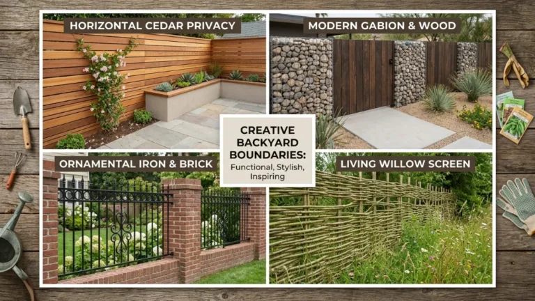 38 Backyard Fence Ideas