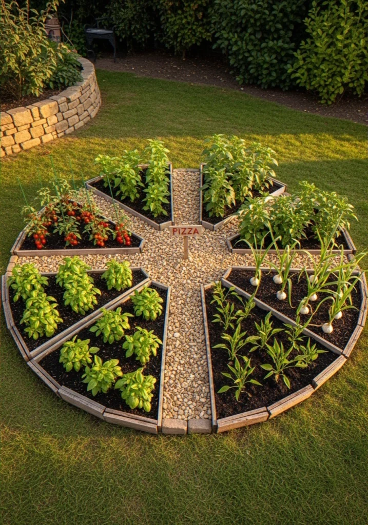 A Pizza Garden for F