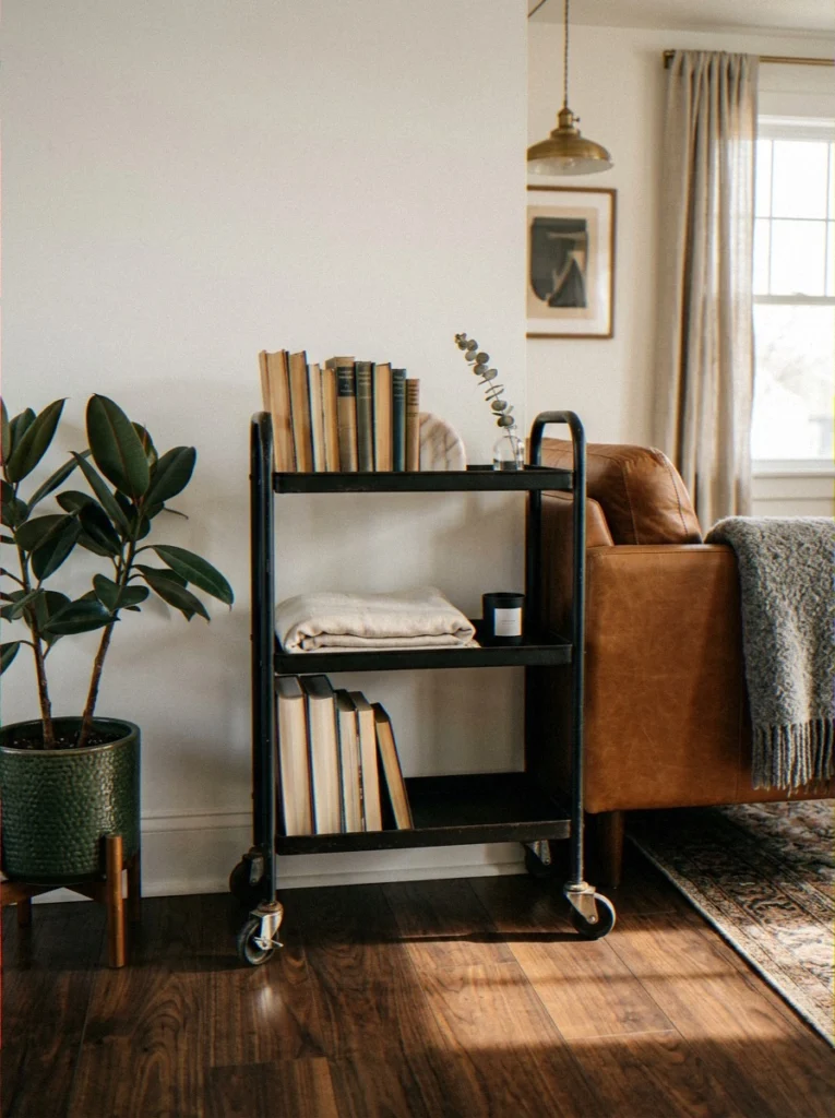 A Rolling Library Cart 🛒