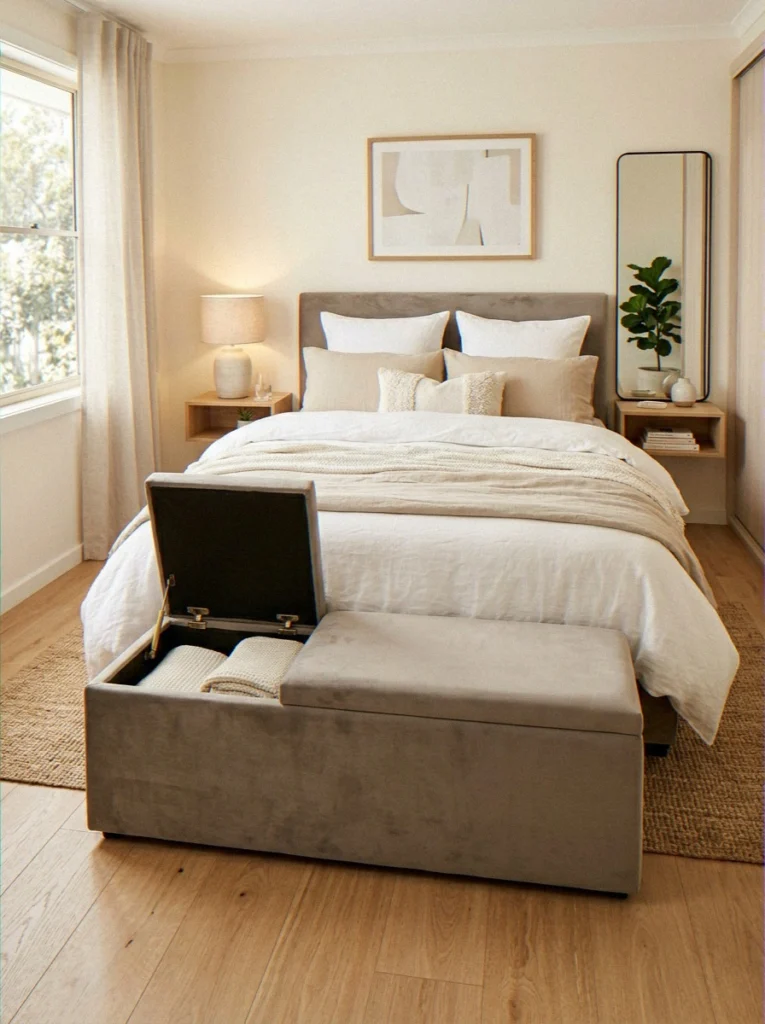 Bench at the Foot of the Bed"