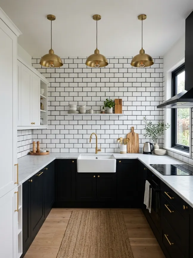 Black and Gold Geome