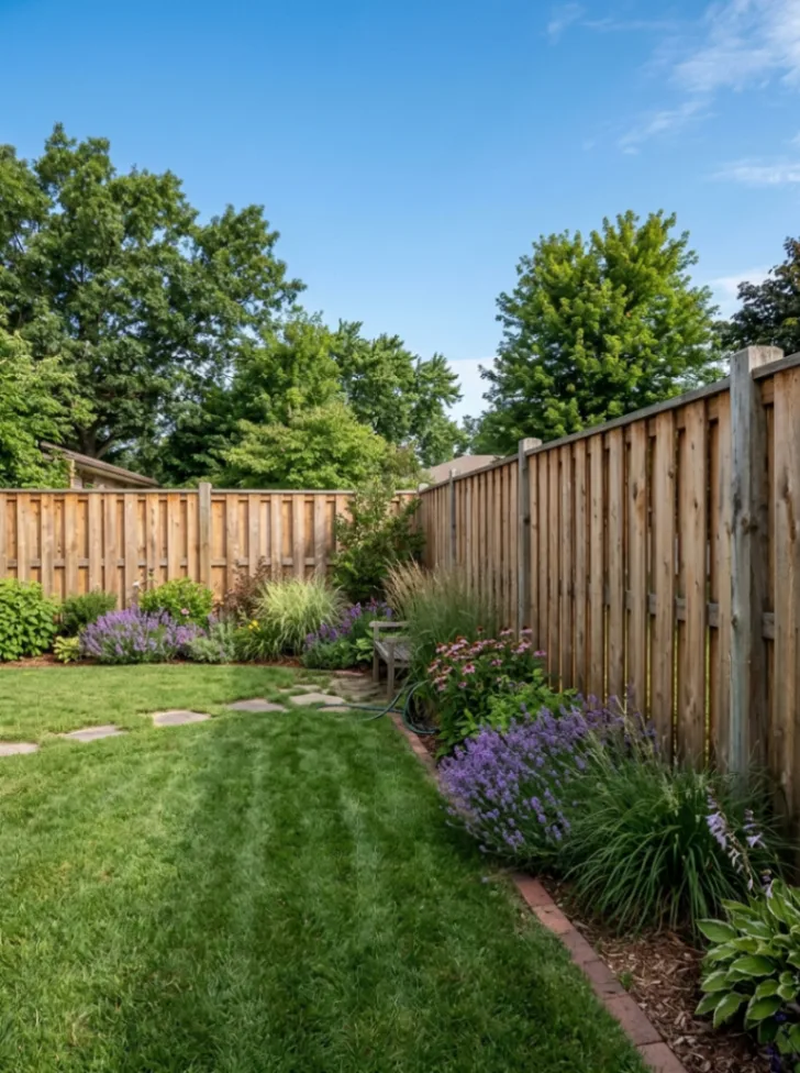 Board-on-Board Fence