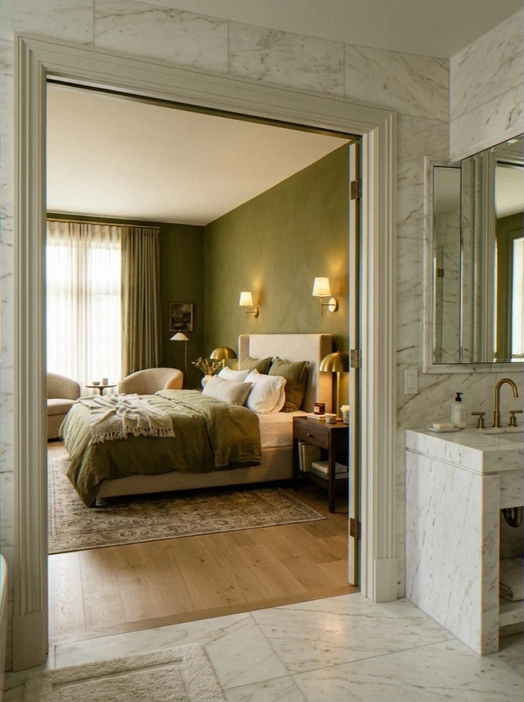 Botanical Wallpaper Feature Wall