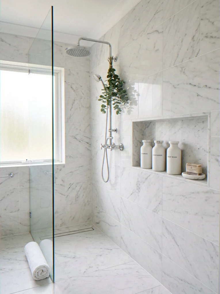 Built-In Shower Niche