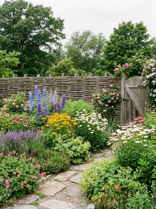 Chicken Wire Raised Bed Surround