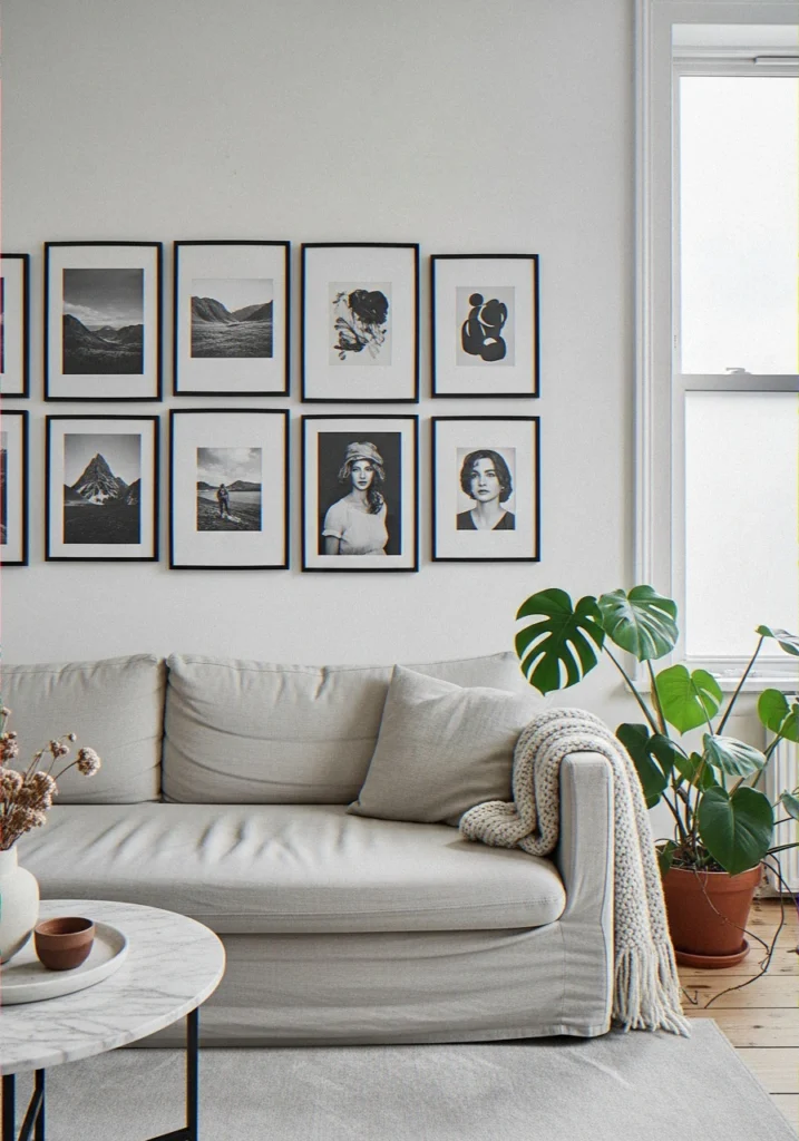 Classic Black-and-White Photo Ga