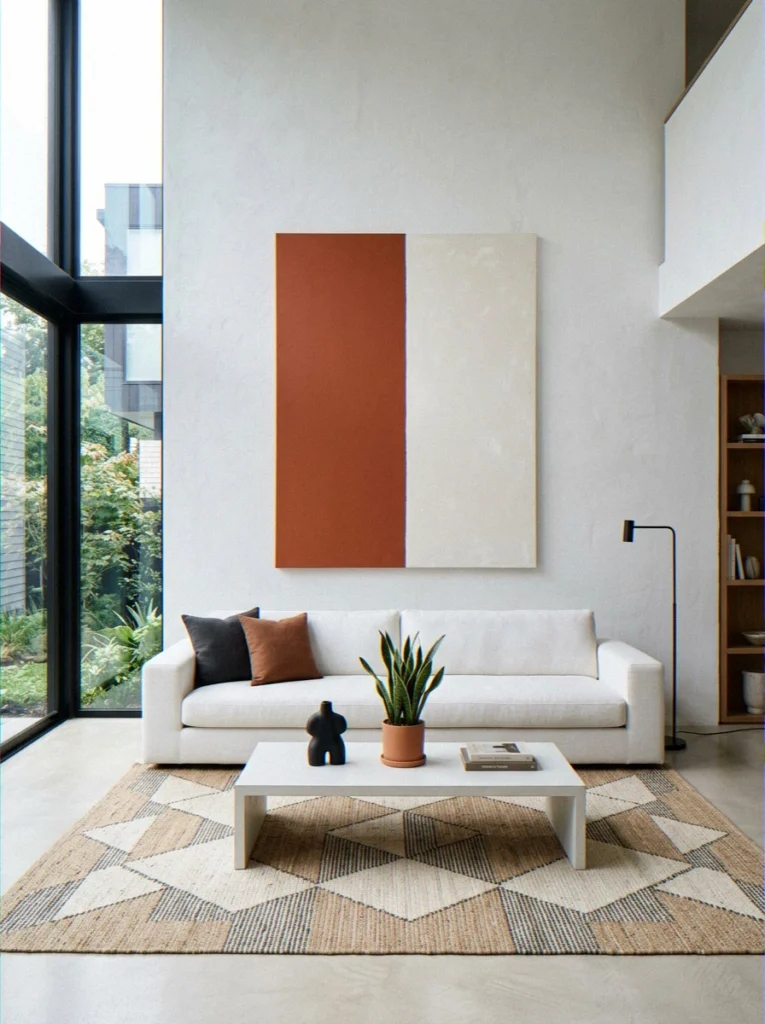 Color-Blocked Panel