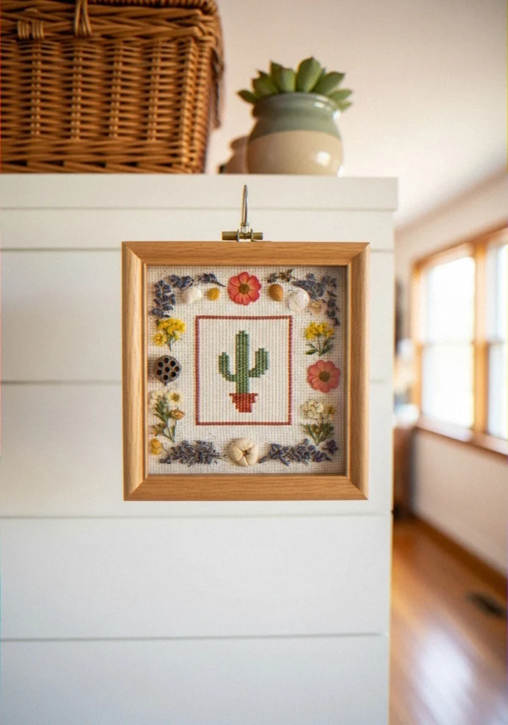 Cross-Stitch Boho Design