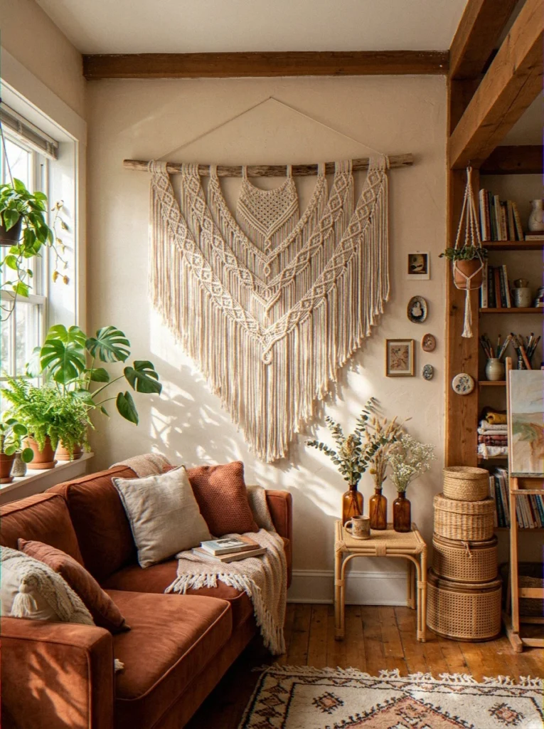 DIY Wall Above Sofa Ideas Th
