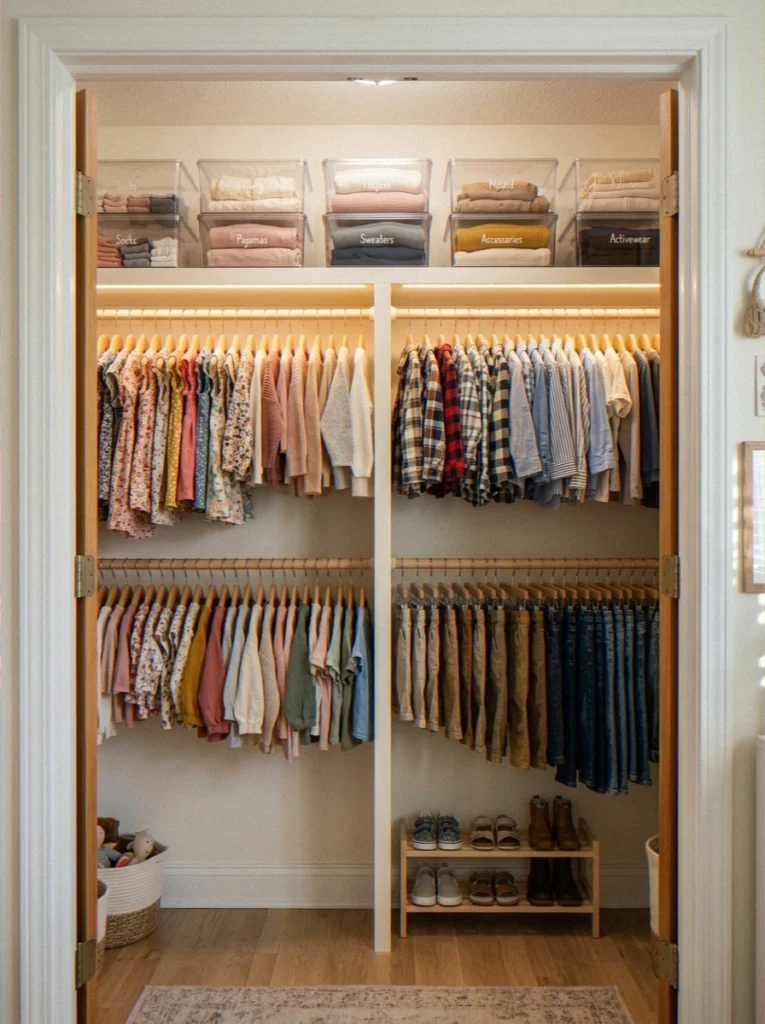 Double-Hang Closet Organizers