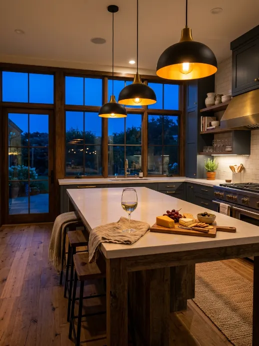 Drum & Cone Pendants