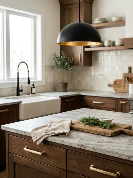 The 29 Black And Gold Pendant Light Ideas — Broken Down By Style