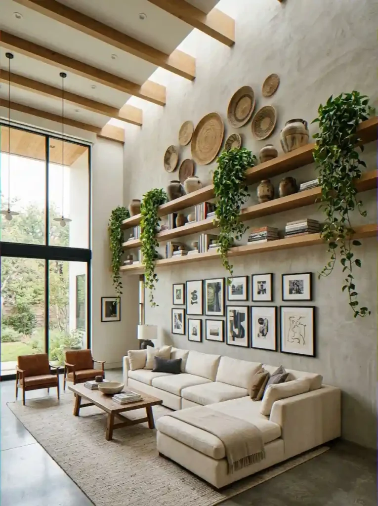  Floating Mezzanine Shelving