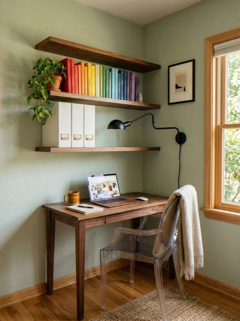 Floating Shelves for Books a