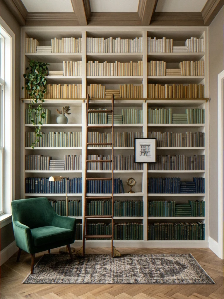  Floor-to-Ceiling Bookshelf Wall
