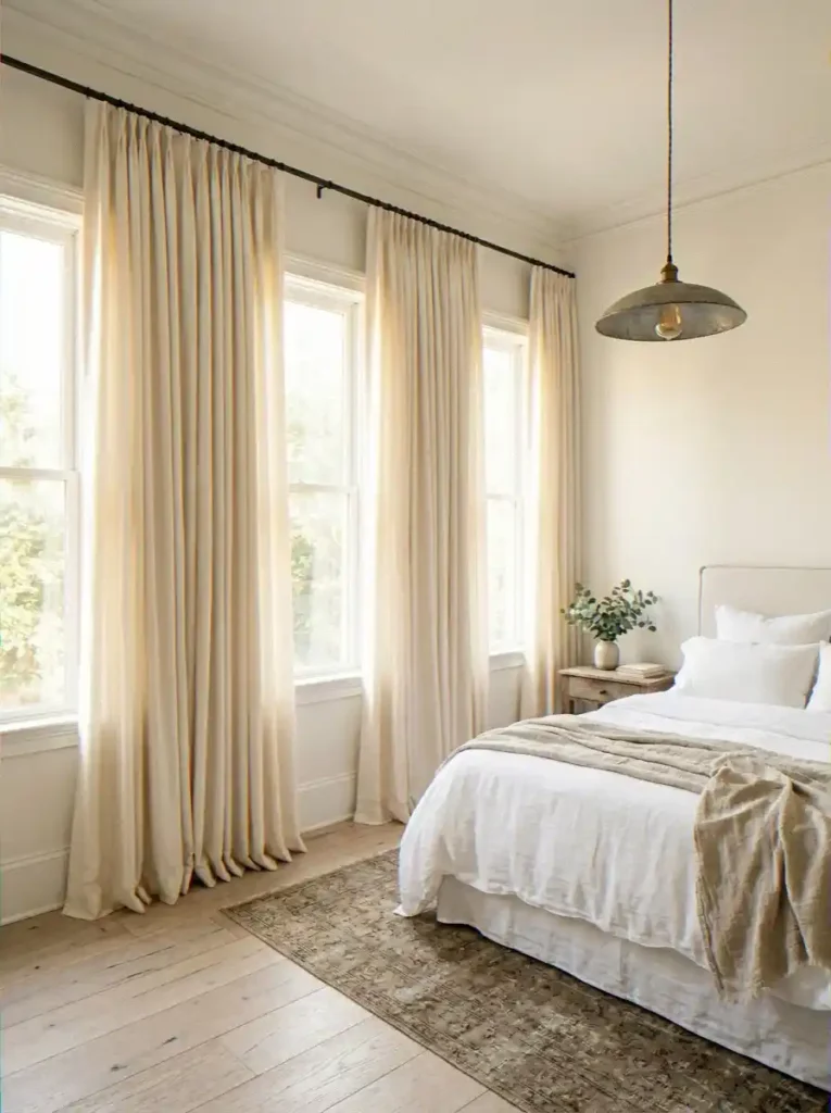 Floor-to-Ceiling Curtai